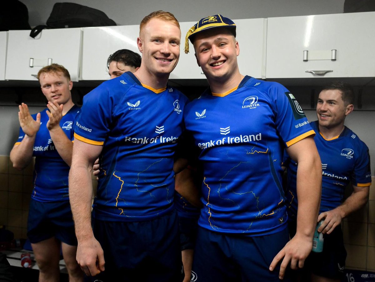 A huge moment for <a href="/skerriesrugby/">Skerries Rugby Club</a>!
Josh Ericson made his senior <a href="/leinsterrugby/">Leinster Rugby</a> debut last Friday, with fellow #Skerries man, Ciaran Frawley, beside him.
Both came through Skerries Minis, Youths &amp; #EnergiaAIL.
Two Leinster pros, one #CommunityClub #FromTheGroundUp <a href="/LeinsterBranch/">Leinster Domestic</a>