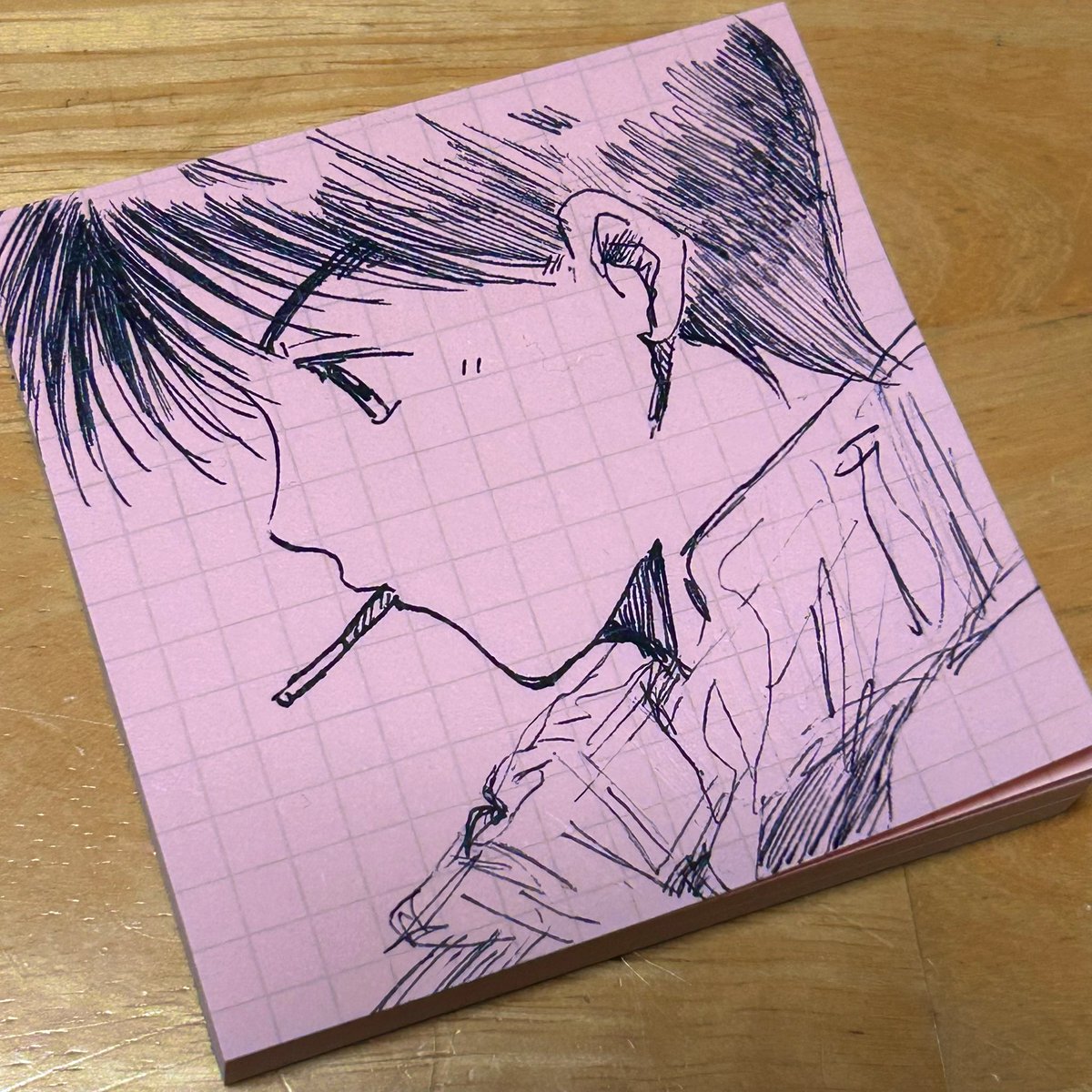 寒すぎてこたつでしか描けない