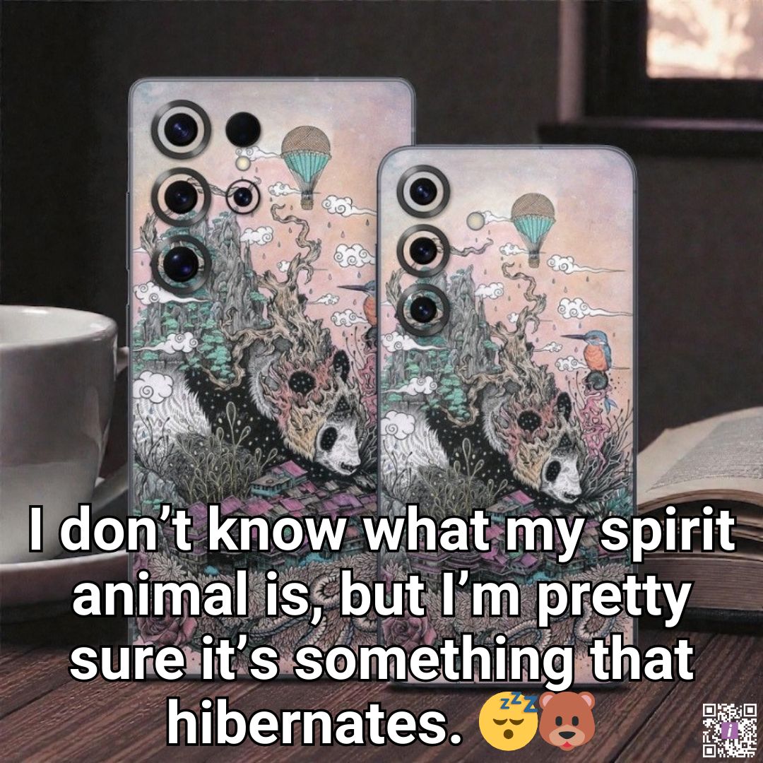 iStylescom's tweet image. I don&apos;t know what my spirit animal is, but I&apos;m pretty sure it&apos;s something that hibernates. 😴🐻

#HibernateMode #SleepyVibes #CozySeason #WinterChill #DreamOn #NapTime

Featuring Sleeping Giant Samsung Galaxy S25 Series Skin
👉 istyles.com/x/galaxys25-sp…