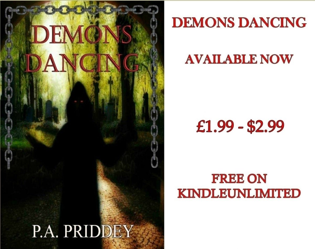 Demons Dancing
ebook 
Now available in paperback
amzn.to/2wa8SvN
goo.gl/FZHNpX
horror
demons
bookboost
AuthorUproar
IARTG
ASMSG
Free ebook on KindleUnlimited