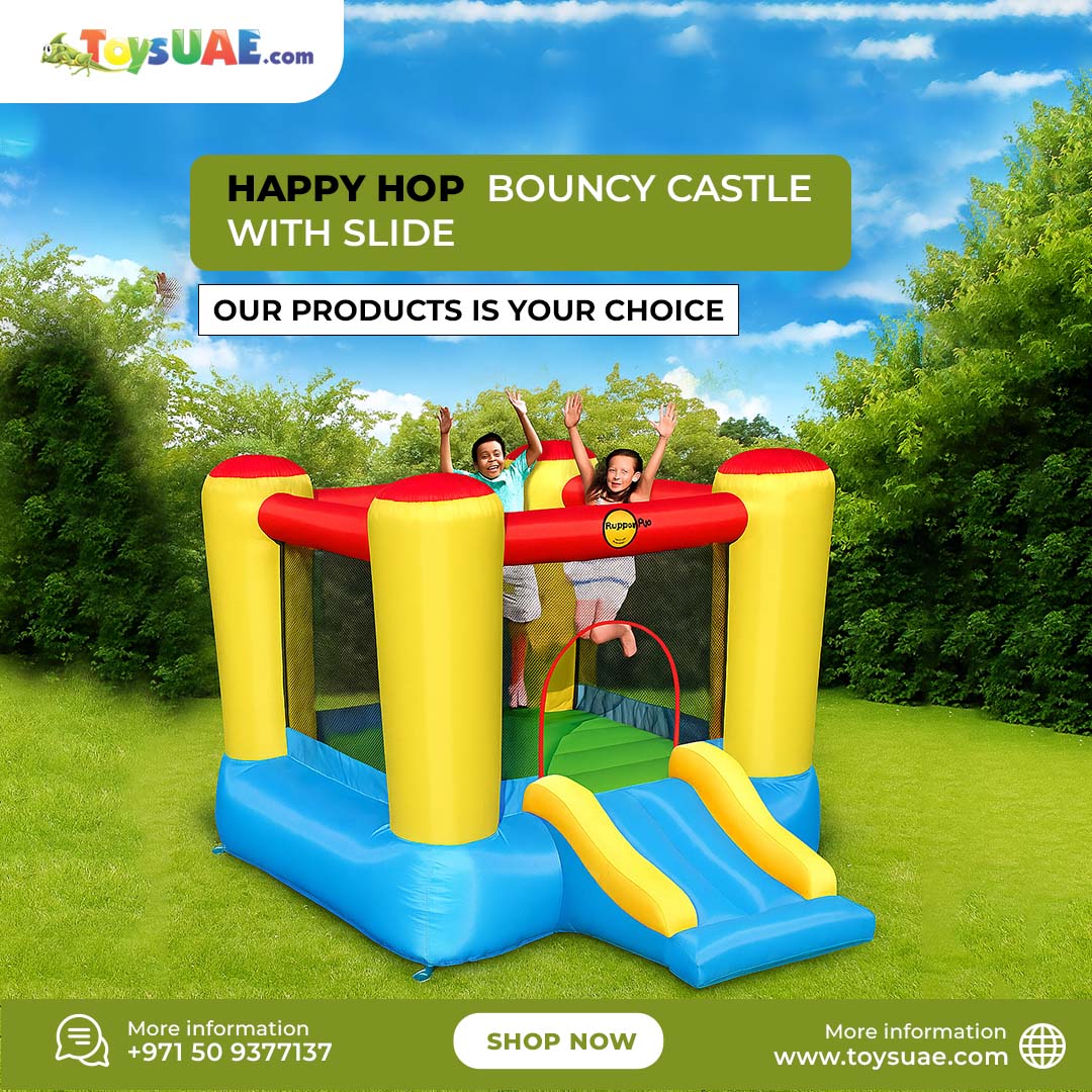 ToysuaeOfficial's tweet image. 🎉 Happy Hop - Bouncy Castle With Slide 🏰

🛒 Shop now at zurl.co/DghJb
#HappyHop #BouncyCastle #InflatableCastle #KidsFun #OutdoorPlay #ToysUAE #DubaiKids #DubaiMoms #UAEParents
