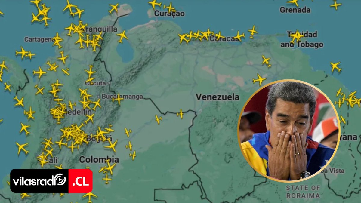 VilasRadio's tweet image. 🇻🇪😱🇺🇸 GOBIERNO DE VENEZUELA ACUSA A TRUMP DE “AMENAZA COLONIAL” TRAS SU LLAMADO A EVITAR EL ESPACIO AÉREO DEL PAÍS

💻📲Revisa la nota completa en: vilasradio.cl/gobierno-de-ve…

#GOBIERNO #VENEZUELA #ACUSA #TRUMP #AMENAZA #COLONIAL #LLAMADO #EVITAR #ESPACIO #AÉREO