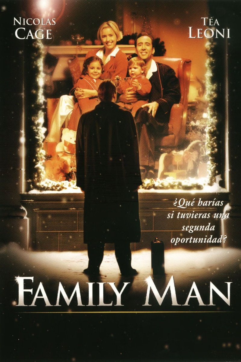 brucebatman007's tweet image. No solo es una de las mejores películas de Navidad, sino una de las mejores películas que he visto en mi vida, mi favorita de Nicolas Cage. Que maravilla es &quot;The Family Man&quot;.