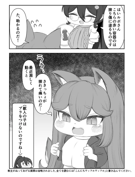 トリッカルのヒルデとルポ
#トリッカル
獣人に優しいヒルデのキャラスト読んで感動したので描きました 