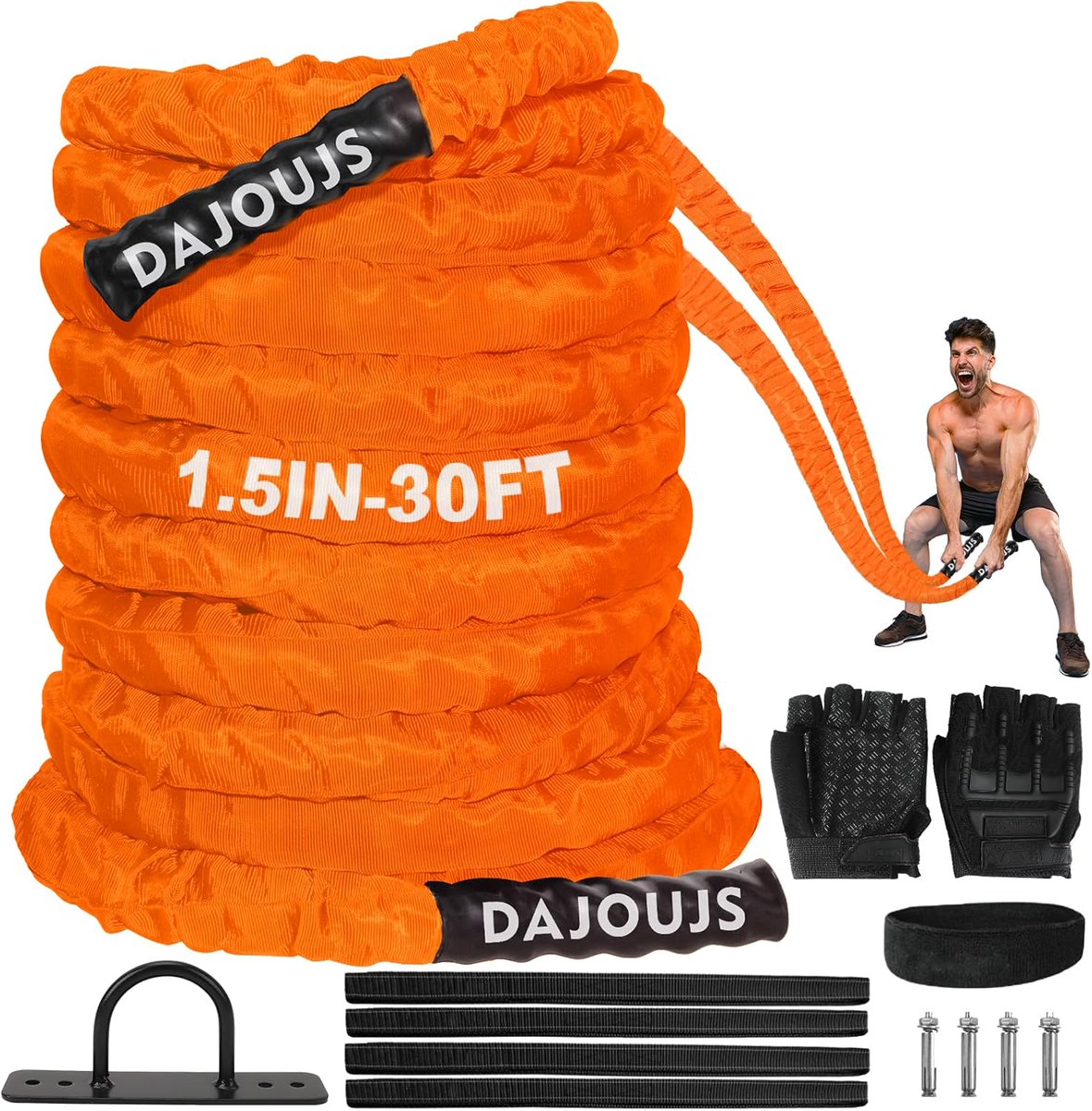 litepocketdeals's tweet image. 🎯 PROMO CODE ALERT! Save 58.33% with code ZUZNYKIG

💰 Now $25 (was $49.99)

Battle Ropes for Home Gym 1.5Inch Diameter 30 FT Lengths Wor...

🏷️ Code: ZUZNYKIG
litepocketdeals.com/deals/B0DB21DF…

#PromoCode #Amazon #Deals #SportsOutdoors