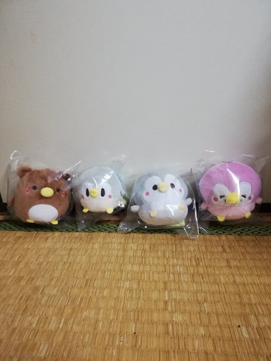 くまぺん氏､ベビぺん氏､ちゃんぺん氏､ママぺん氏のぬいぐるみ買いまし