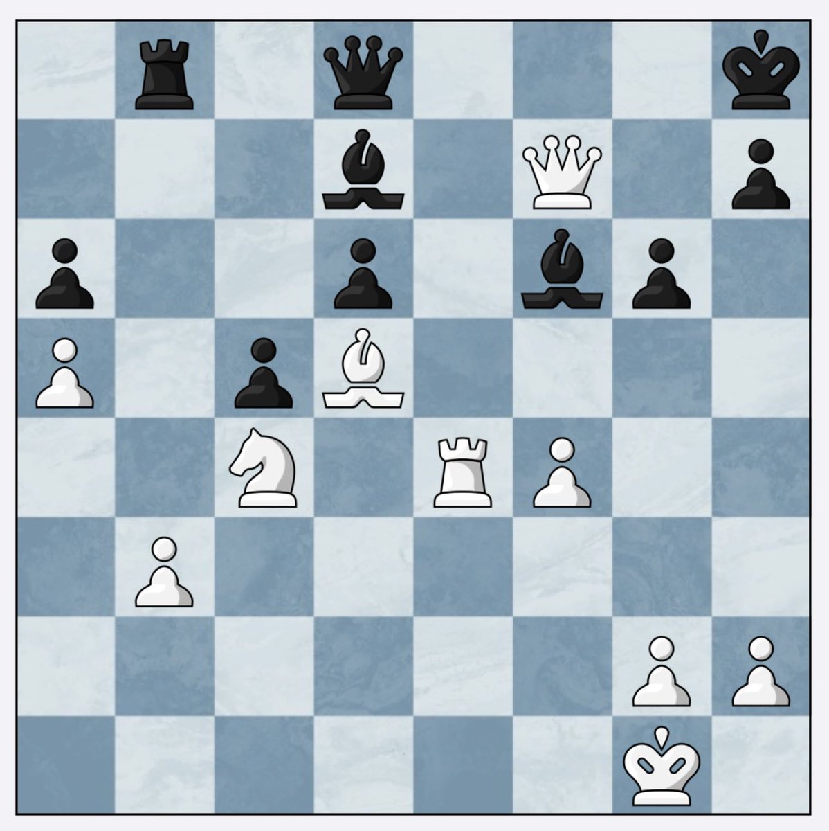 ChessAnalysis64's tweet image. What do you suggest for white 
Level: Intermediate 
Hint: distraction
