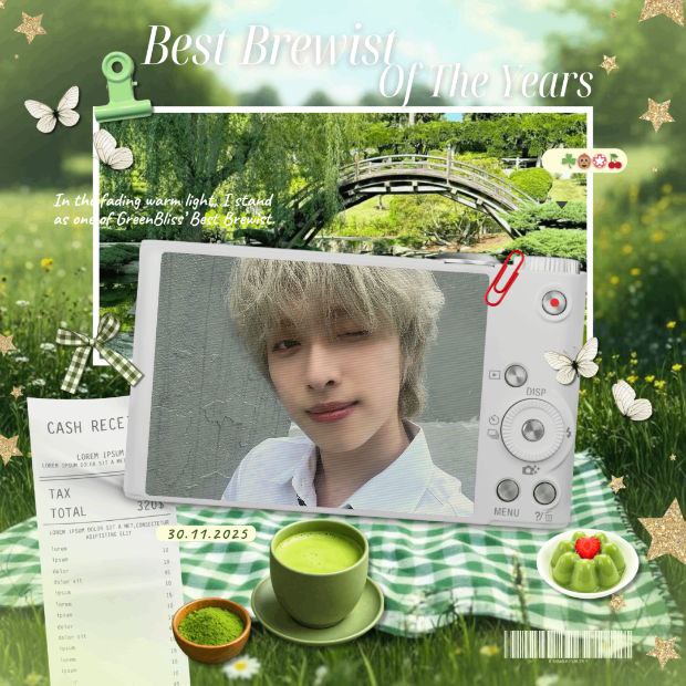 jivvseok's tweet photo. @Bliessie I, Nino, step beneath the dimming lanterns of GreenBliss once more, before the last cup rests. https://t.co/9ATRBE8l2G