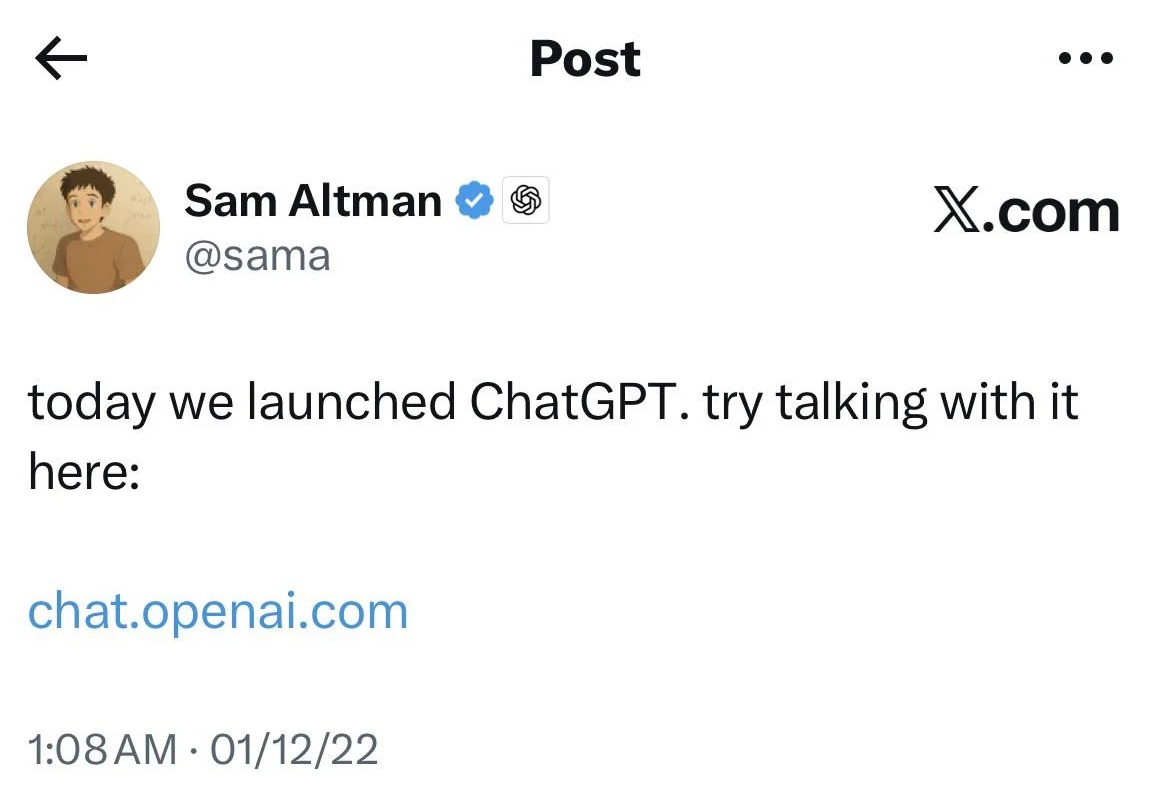 krishdotdev's tweet image. The message that changed the entire tech industry forever.