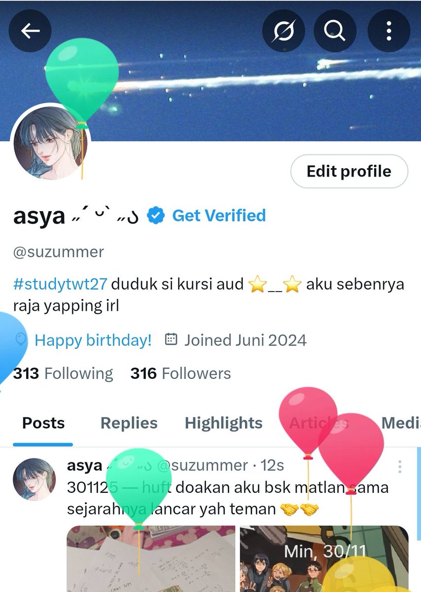 suzummer's tweet image. gusy balon gusy