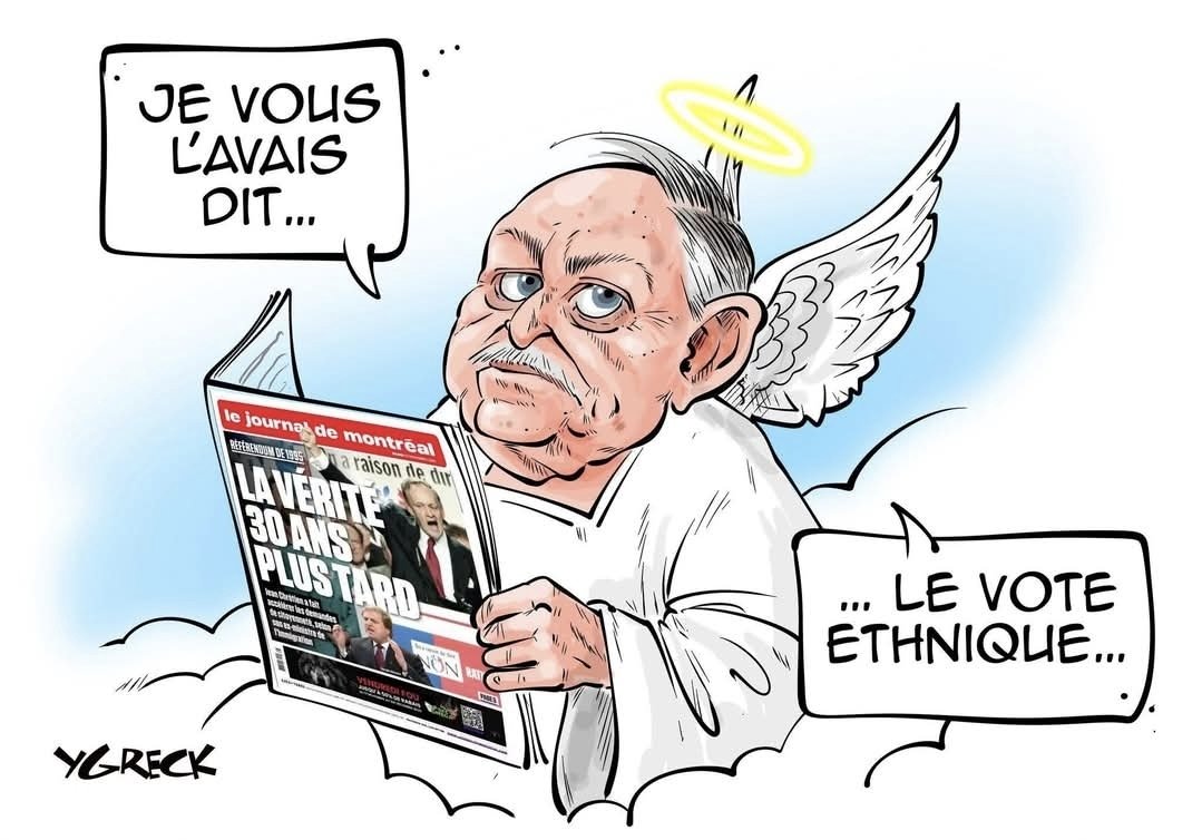 Comprendre le passé aide à lire le présent. 

La vérité finit toujours par gagner.

Et l'histoire nous enseigne qu’un peuple doit toujours défendre sa liberté et sa démocratie avec lucidité et courage.

#PolCan #PolQc #Québec