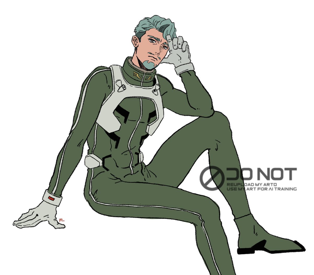 g_x1d's tweet image. 🧑‍✈️スーツ🟩