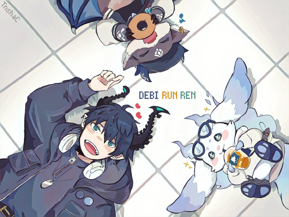 RenZottoArt #るんるんびじちかん #でびるさまにささげるえ カラーどれ