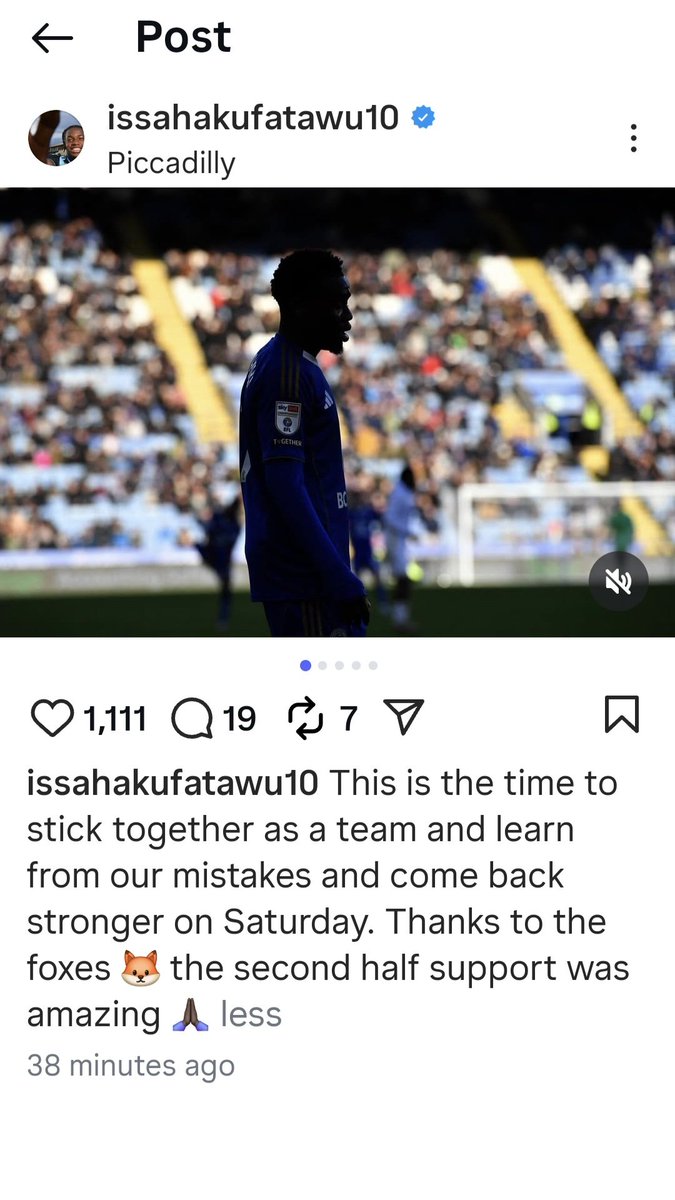 lee1978lcfc's tweet image. Learn from our mistakes ... Come back stronger blah blah blah 🥱🥱
#lcfc 💙🦊