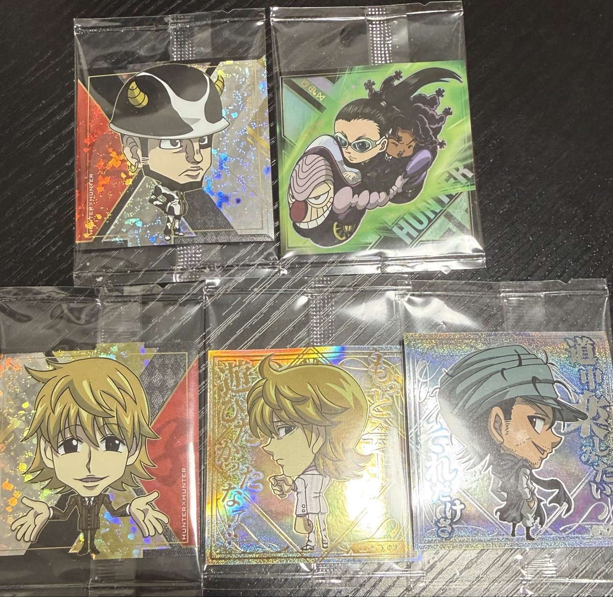【 HUNTER × HUNTER ウエハース 交換】

譲）画像1 
求）画像2 他検討

お気軽にお声がけ下さい🌼.*