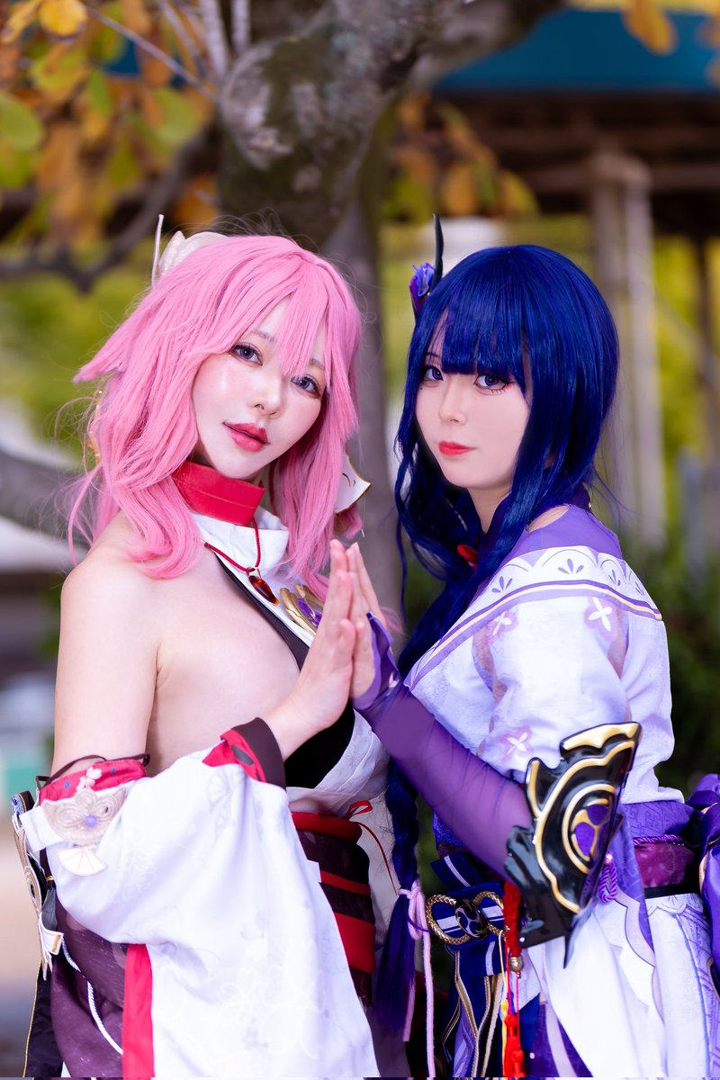 s__iuu's tweet image. 【 #コスプレ 】

        原神/八重神子・雷電将軍

🦊→@3rd_kafkaf
📸→@satopon110499

 #野田コス 
 #野田市コスプレフェス
 #原神コスプレ 
 #八重神子コスプレ
 #雷電将軍コスプレ