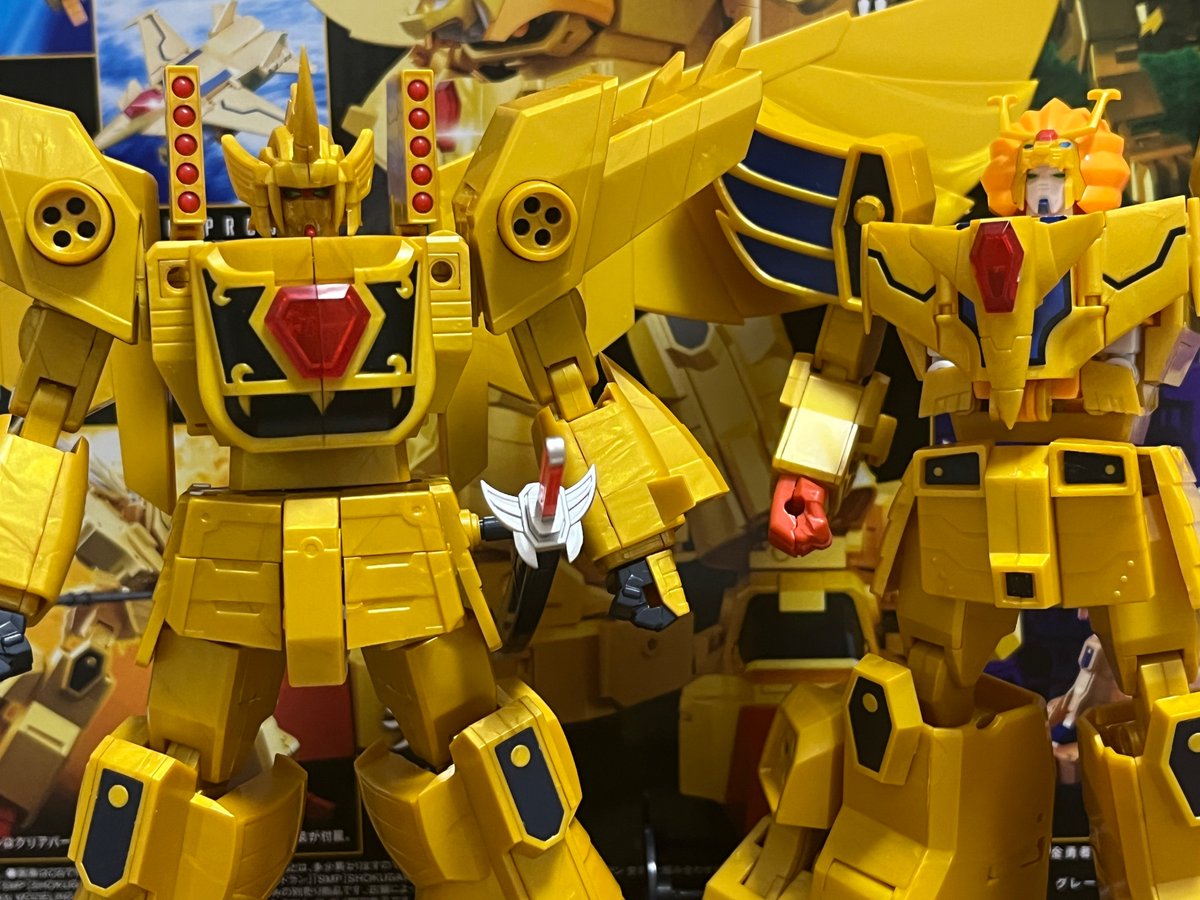 合体！ グレートゴルドラン！ 黄金獣合体は明日に(ง •̀ω•́)ง