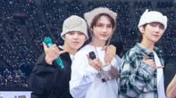 juncheolthinker's tweet image. juncheol in nagoya day 1-3 🥹

cheol’s head progressively getting closer and just eventually putting it on jun’s shoulder in the last day 🥺❤️