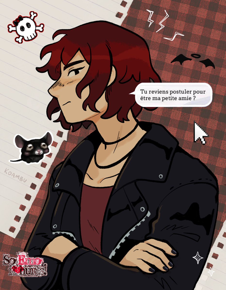 Portrait du criminel qui m'a extorqué tous mes PA quand je cherchais le chien de la directrice (rend l'argent et mon quad stp)