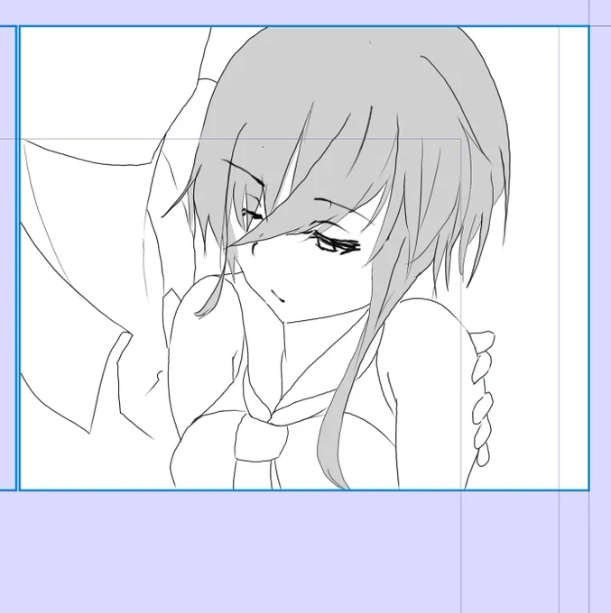 いつも一枚絵だから漫画にしようかなって 