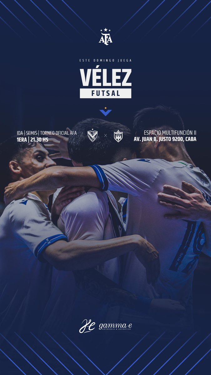 Hoy alentemos al Futsal en el partido de ida de semis por el ascenso.
Desde 21:30 hs en el espacio multifunción II.