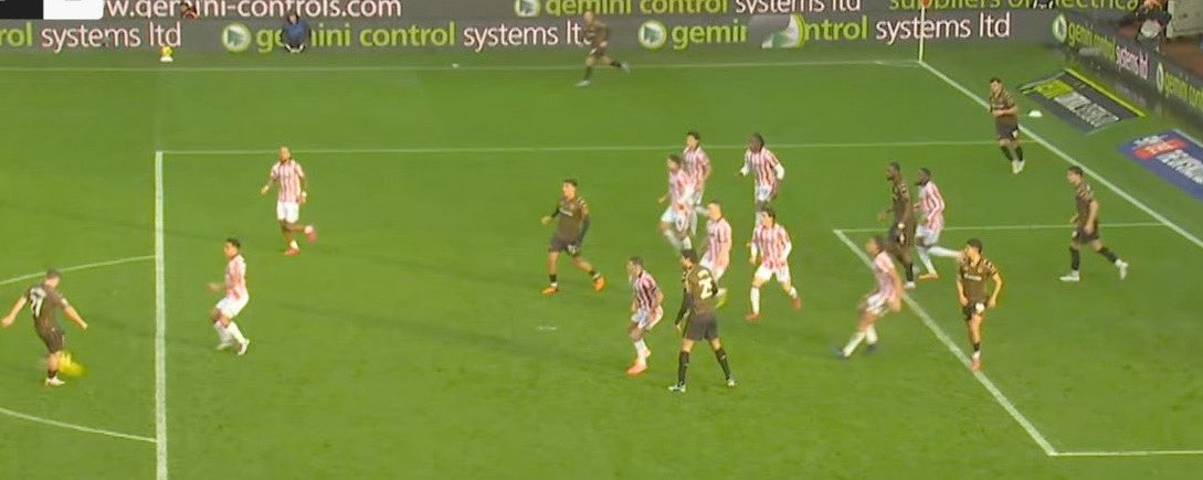 <a href="/Lawallover63/">Ruairí</a> Problem is, he's clearly onside. 
Secondly as the SKY replays easily cleared up - it hit him on the shoulder (shirt), therefore no handball) Semi equally onside. The end! #hcafc