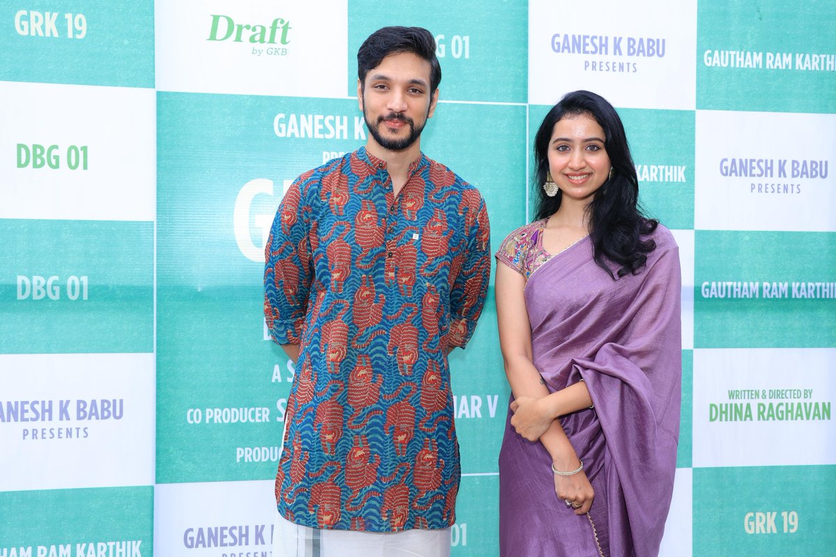 CinemaUpdates_1's tweet image. #GauthamKarthik Next movie pooja 
#selvaraghavan