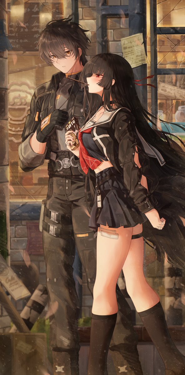 BlitzPredator's tweet image. Rover&amp;amp;Chisa ☕☕

#鳴潮 #WutheringWaves #Chisa #Rover