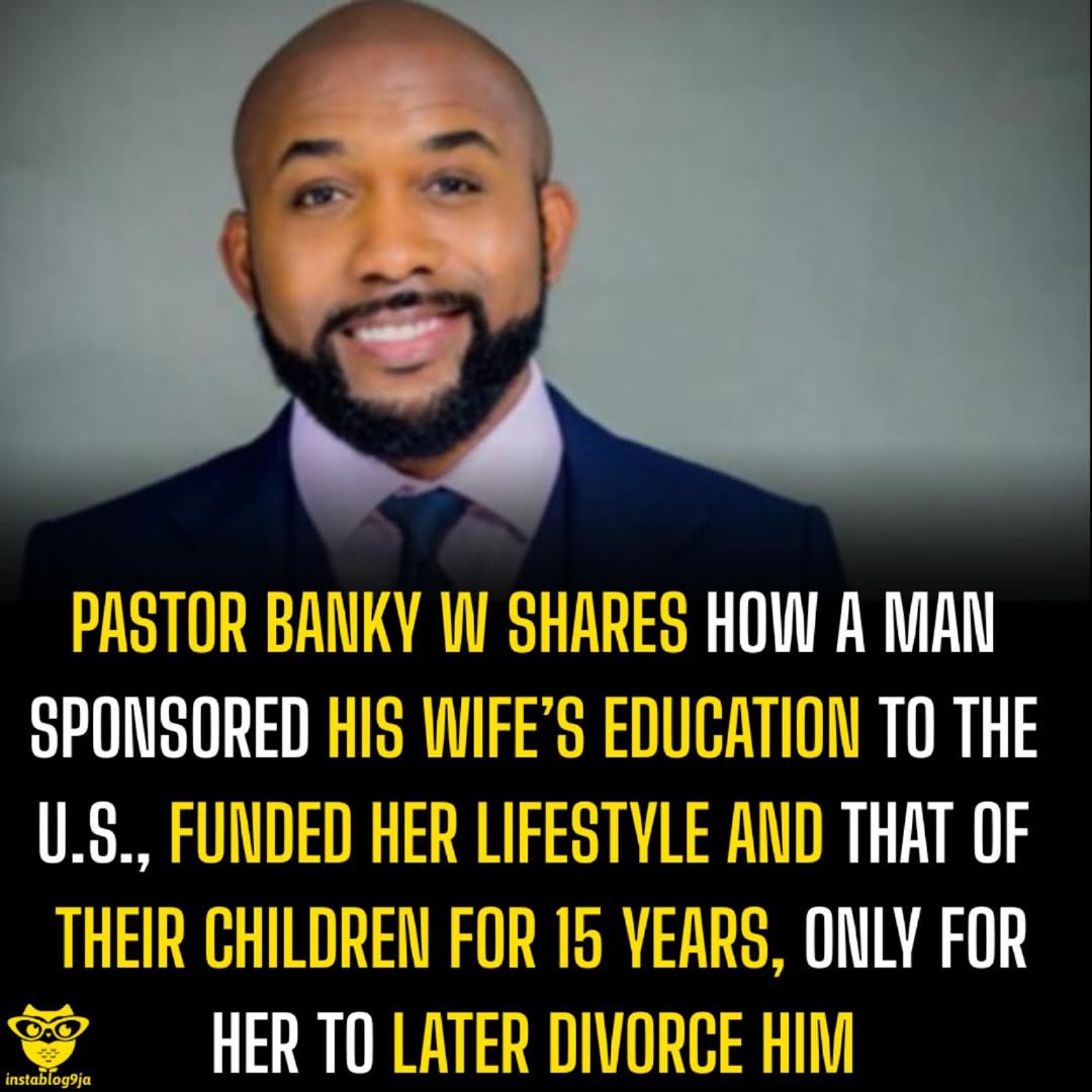 instablog9ja's tweet image. Pastor Banky W shares how a man sponsored his wife’s education to the U.S., funded her lifestyle and that of their children for 15 years, only for her to later divorce him 

In a recent episode of the Mentality Podcast, Nigerian musician and entrepreneur Banky W spoke candidly…