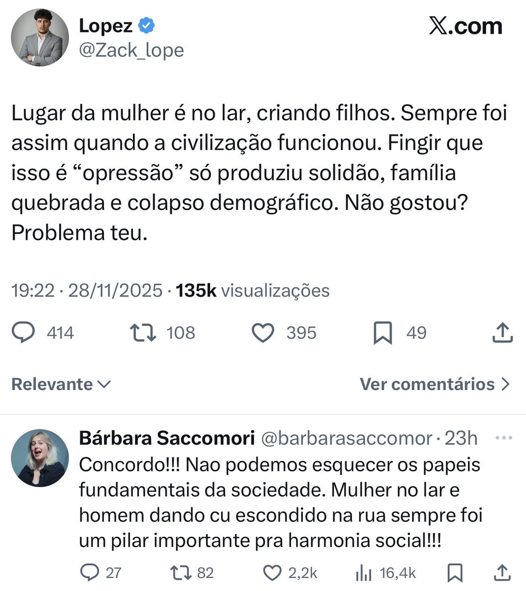delucca's tweet image. o atropelo da @barbarasaccomor aqui foi impressionante