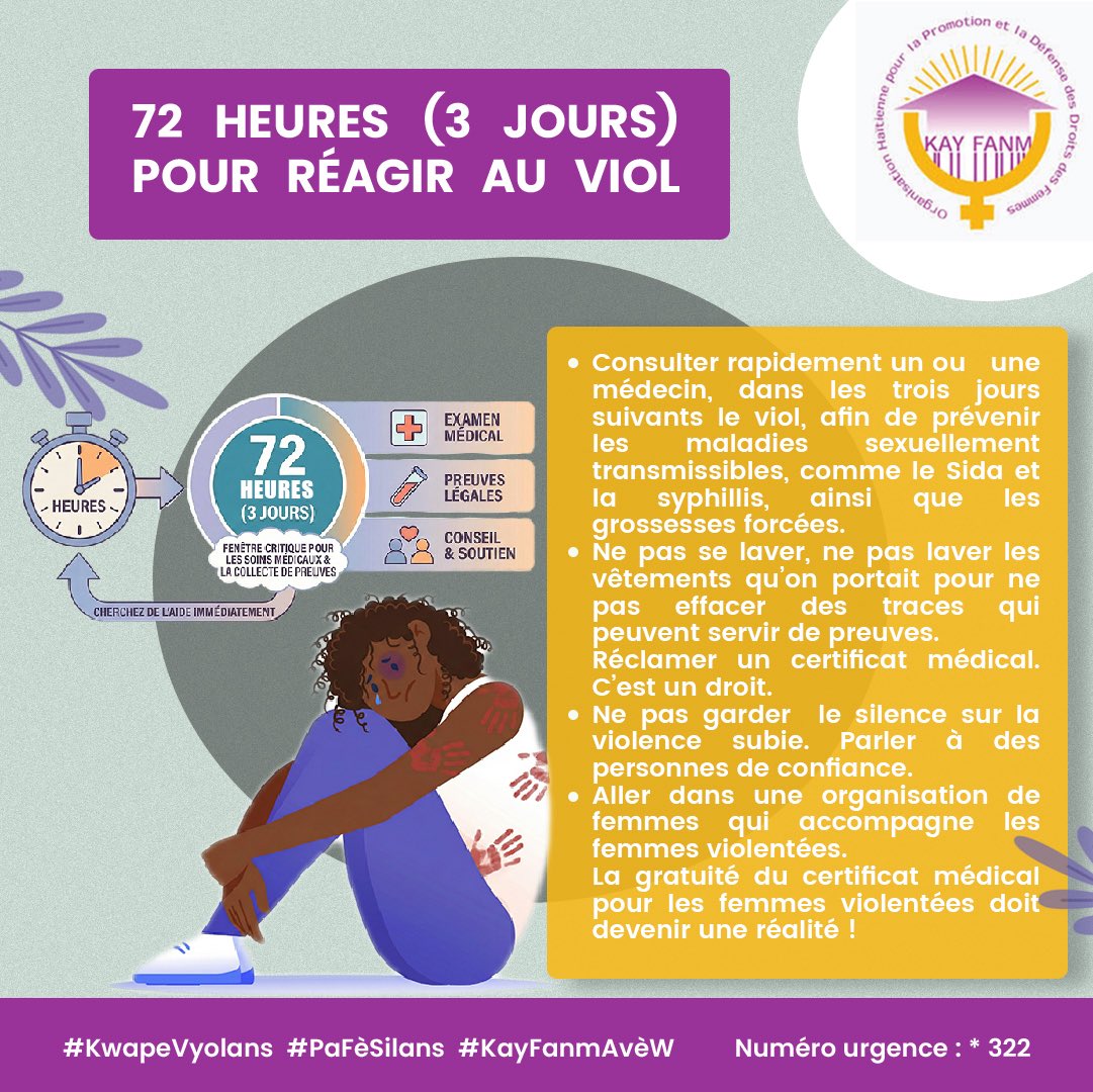 #KwapeVyolans    #PaFèSilans  #KayFanmAvèW