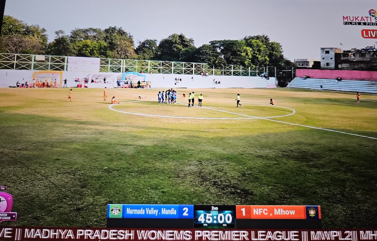 g_roshan39969's tweet photo. Narmada Valley have bean crowned as state league champions by beating National FC Mhow 2-1 in the Final. #MPFootball #IndianFootball
Stats and info are available https://t.co/H1MkNbX7DF or
https://t.co/KJCqI9CV0l
Matches were streamed here ๐
https://t.co/wYSzIapXLr https://t.co/6LJocqrhYd