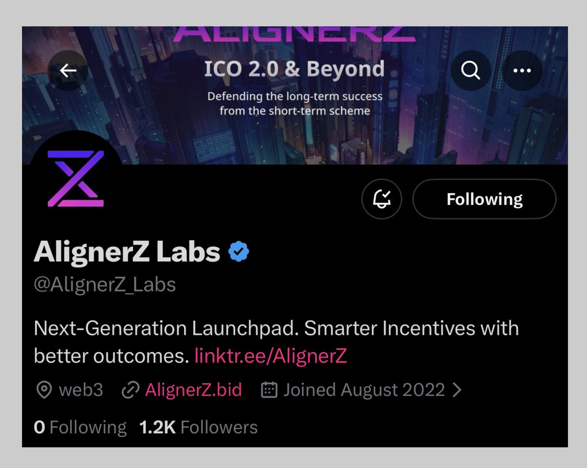 0x_cgweb3's tweet image. was scrolling through the TL then realized 

that AlignerZ (formerly @Alignerz_) already created a new account

drop a follow to @AlignerZ_Labs and turn on notifications.

the TGE and airdrop details is coming soon, I’m certain to this much.

we are not far away from the $A26Z…