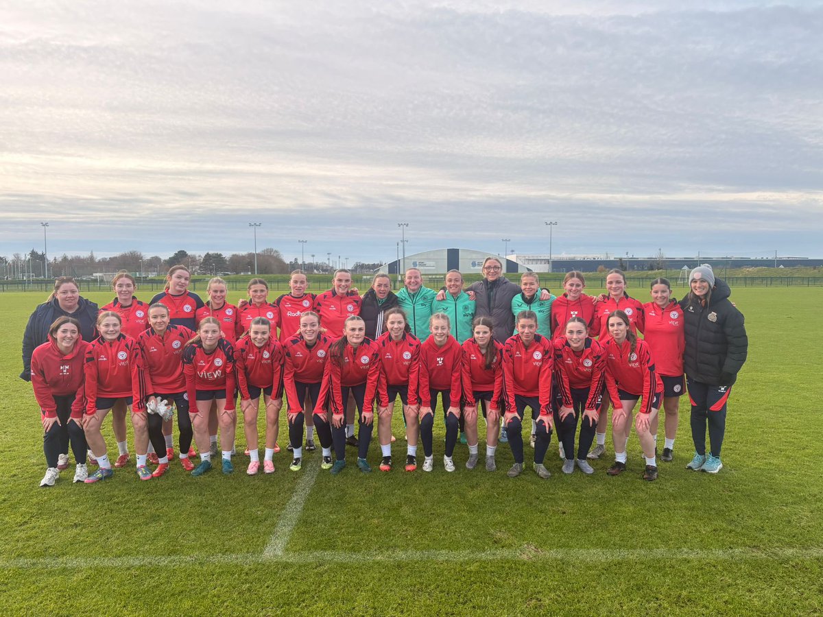 Five of our <a href="/IrelandFootball/">Ireland Football ⚽️🇮🇪</a> Senior Internationals continued their <a href="/UEFA/">UEFA</a> B licence journey with us today. 

Katie, Ruesha, Courtney, Grace &amp; Louise spent time with us in the classroom and on the pitch today

Big thanks to <a href="/ShelsAcademy/">Shelbourne FC Academy</a> 

#CoachDevelopment