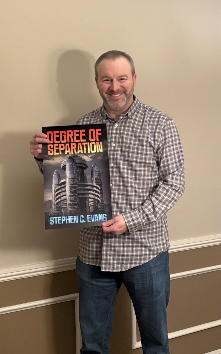 Just got the posters for Degree of Separation! If you need me I’ll be staring at them for the next 2–3 business days. Huge thanks to Warchful Wizard for helping bring this story into the world. And if you want tips to prevent your personal timeline from collapsing, go grab a copy