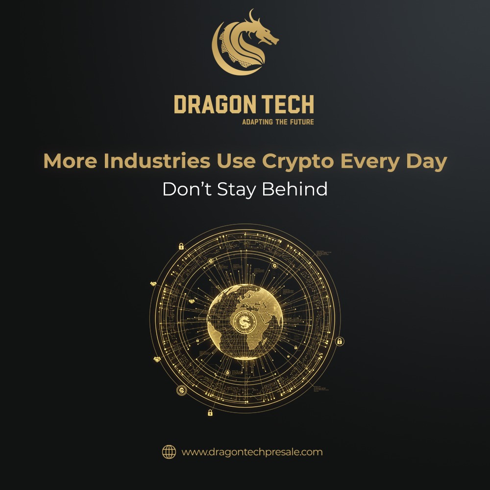DragontechToken's tweet photo. Retail chains and major tech platforms are integrating crypto payments worldwide.
This is your moment to join the movement early with DragonTech.
https://t.co/34VaUAlOS0 https://t.co/PEdi5Wcvln