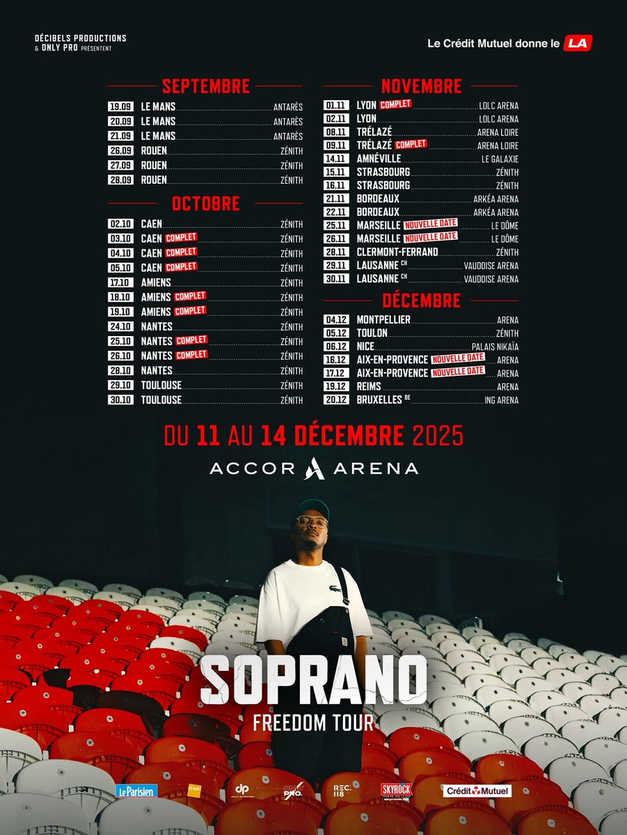 SkyrockFM's tweet photo. À 16H Double @Sopranopsy4 sur #Skyrock avec @TimSkyrock..!

🎧 #ALaBien &amp; #TemaLove
▶️ https://t.co/80SMmalNJy
#FreedomTour #TournéeSkyrock https://t.co/6xijh70AAv