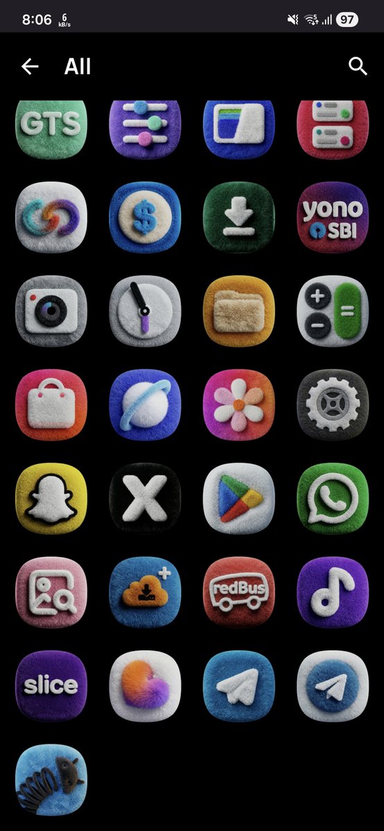 I've only made this many icons. Are any icons missing? If so, please share a list of them. 
#OneUi8.5 #OneUi9
Repost 🔁
