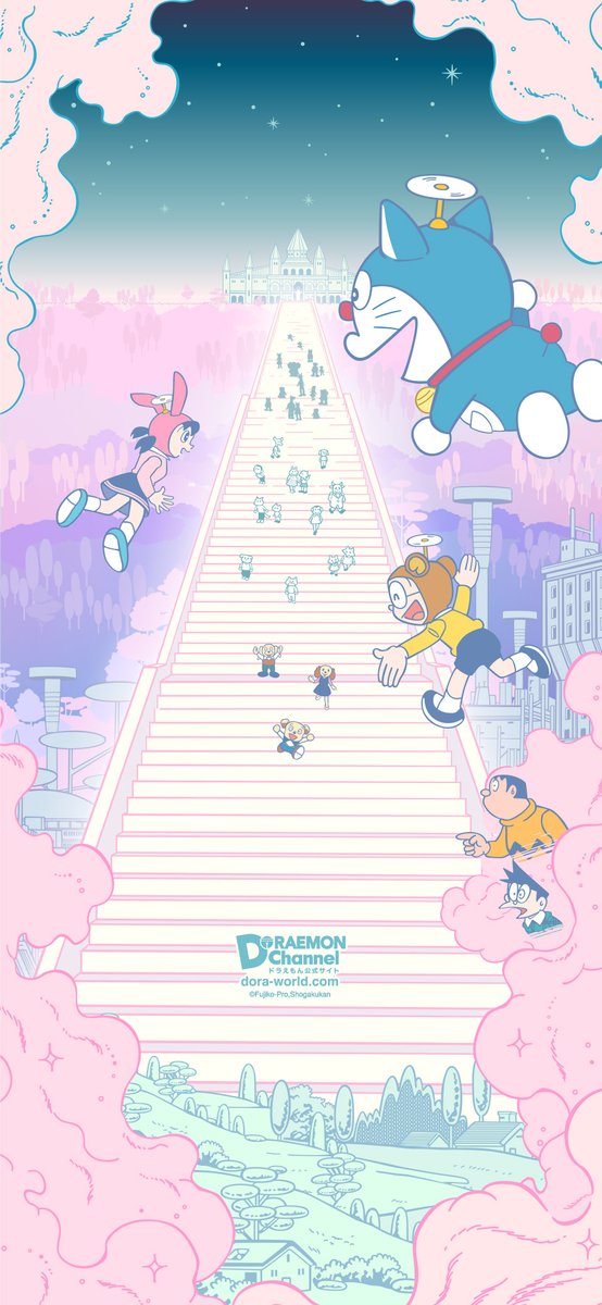 📅 ／ 12月の新作かべがみ配布中！ ＼ 今年は「映画ドラえもん」45周年