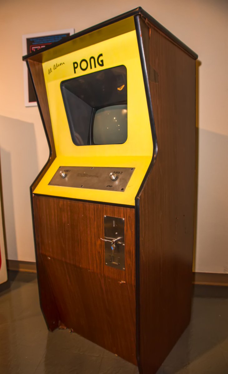 OTDYesterday: Atari Corporation announces Pong, an early video game popular both at home and at video arcades on 11/29/1972. computerhistory.org/tdih/november/…
Photo: Chris Rand - Own work, CC BY-SA 3.0, commons.wikimedia.org/w/index.php?cu…