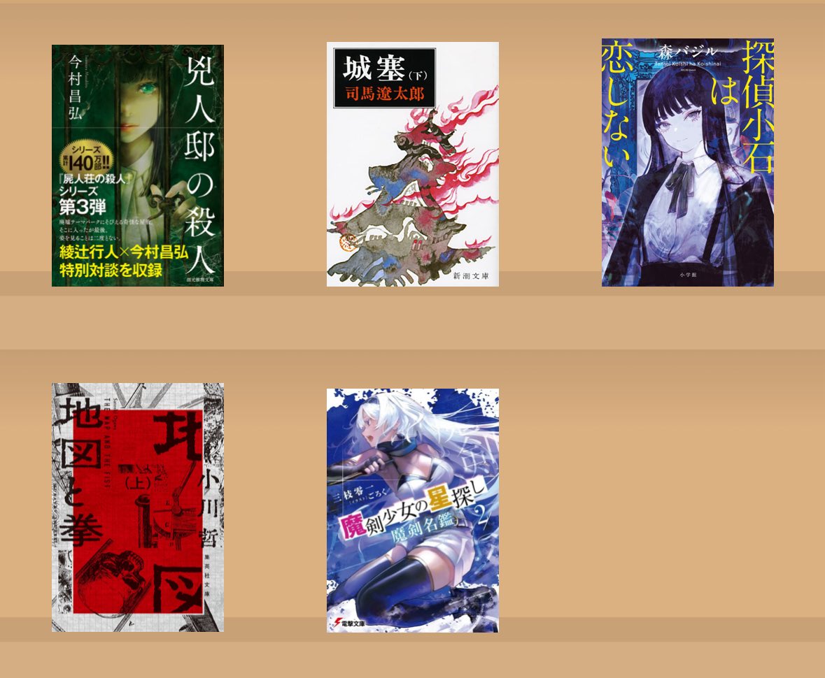 11月の読了本は5冊。平日も休日も読む時間が中々確保できないなぁ…。
探偵小石はラスト1行で一気に心持ってかれました。ミステリとエモが高次元で両立してる傑作。

🥇探偵小石は恋しない

#読了 #読書好きな人と繋がりたい #読書記録