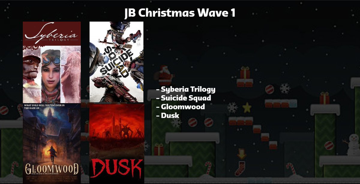 JoshuaBMUFC's tweet image. JB Christmas Steam Key Giveaway #1: 
1) Syberia Trilogy
2) Suicide Squad
3) Gloomwood
4) Dusk

Giveaway Link with instructions: gamersunion.onrender.com/giveaways  

Giveaway deadline: December 5th 2025
#steam #steamgiveaway #giveaway