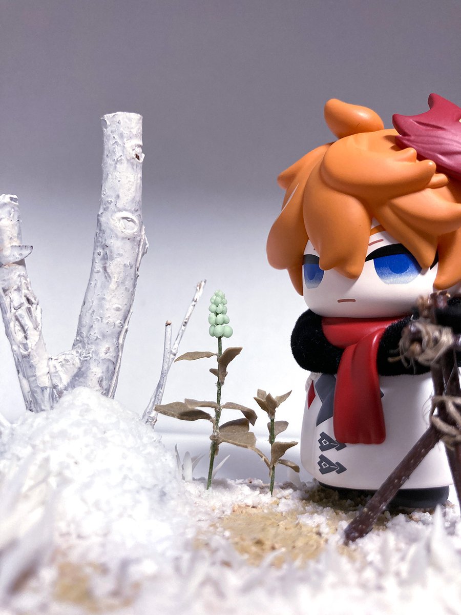 作ったジオラマがフィギュアと相性良かった