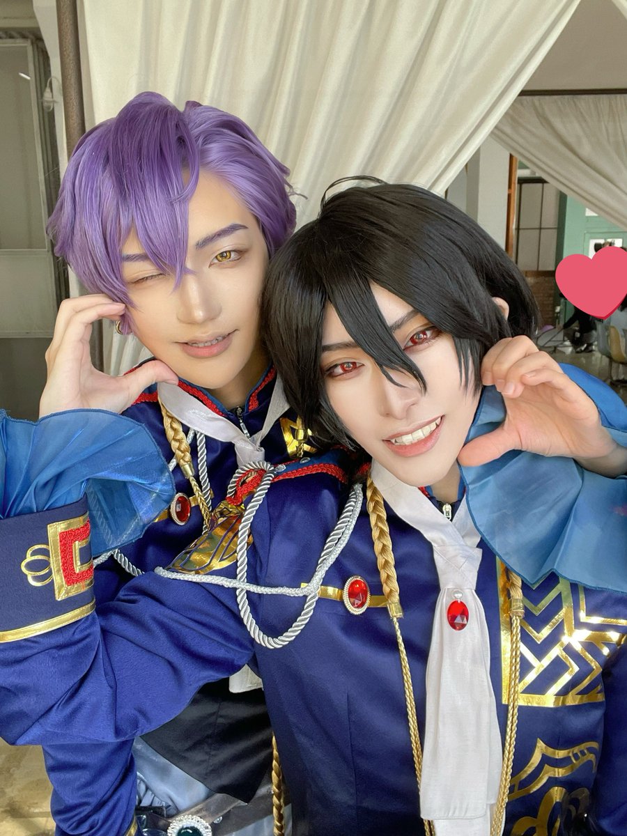 【cos/TRIP🦇】
さくま先輩と🫶
※オフショ
※自我
⚰️:＠s2skn 
🍖:＠Eryu_cos 
#1130剛力羅TRIPパーティ