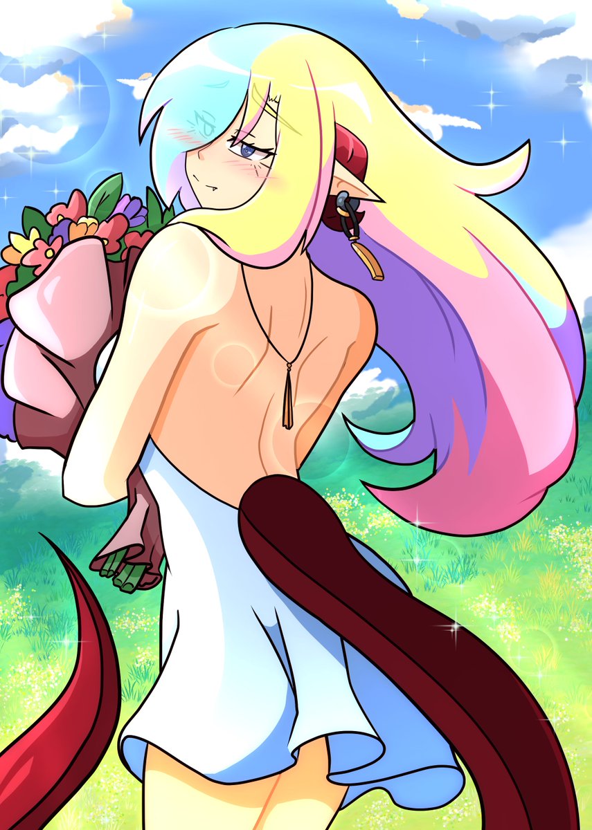 Your POV with Sophie on a nice day 🐲💐