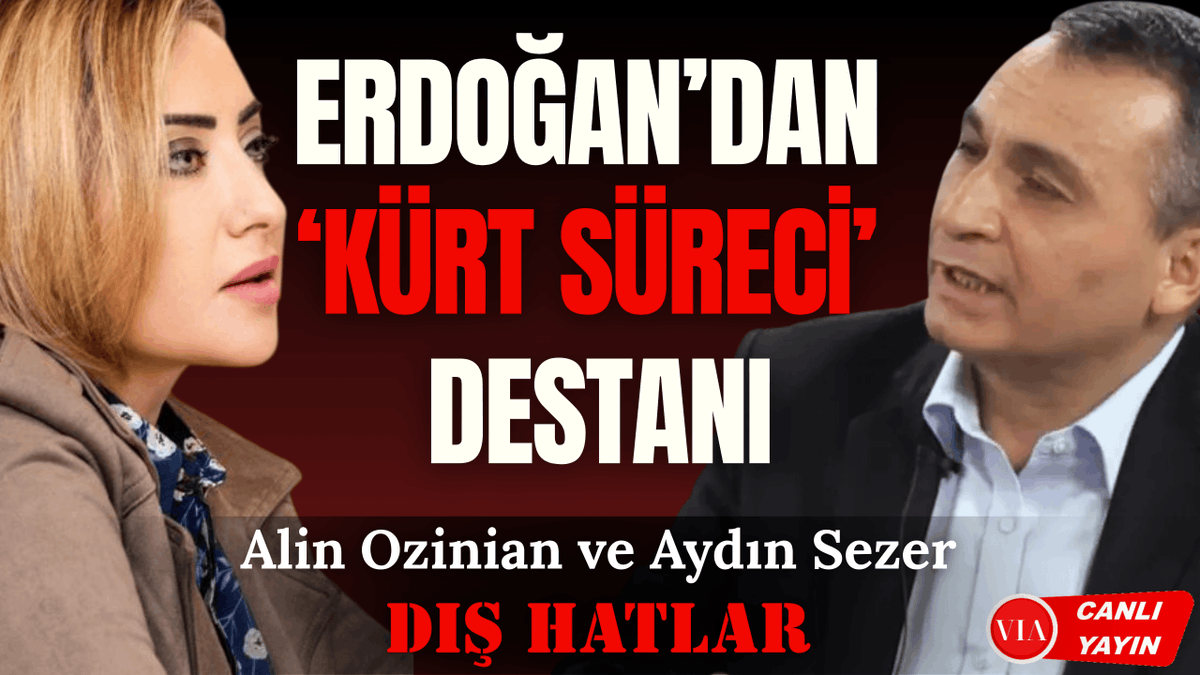🔴Süreç açıklamalar, İmralı dedikoduları ve CHP Kurultayı: Geleceğin oyun-kurucusu kim olacak?

📌Dış Hatlar 20.00'da Canlı Yayında: youtube.com/watch?v=pB5lzL…

<a href="/AlinOzinian/">Alin Ozinian</a> <a href="/AydinSezer06/">Aydın Sezer</a>