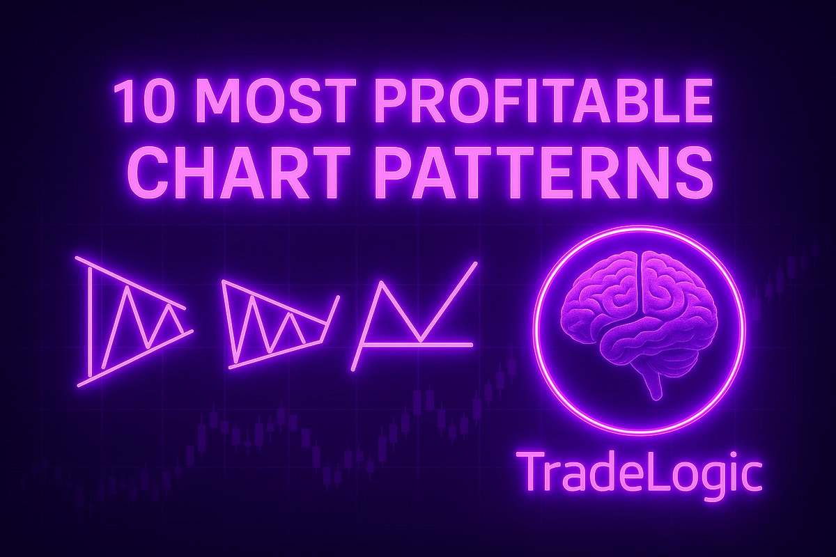 XTradeLogicX's tweet image. 🚀 The Ultimate Guide to Chart Patterns Every Trader Needs to Know

(Bookmark this, it’s a pure trading golden nugget)

If you want to become a consistently profitable trader, master these patterns. 

They repeat in every market: $SPY, $QQQ, futures, crypto… everything.

Here’s…