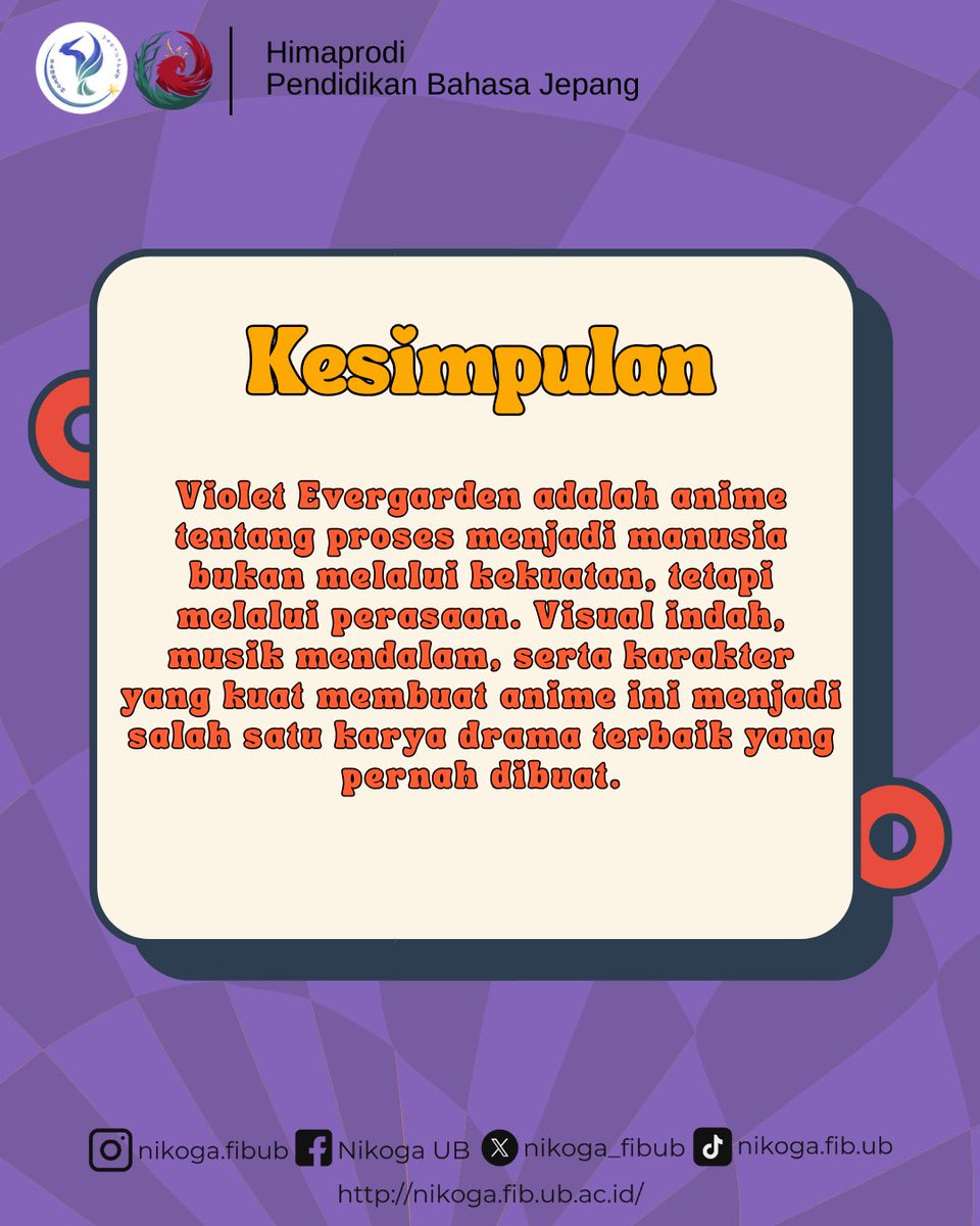 Pend. Bhs Jepang UB tweet media