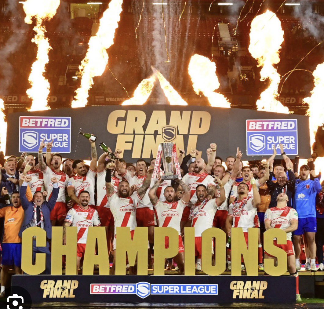 This is what being champions looks like 😉