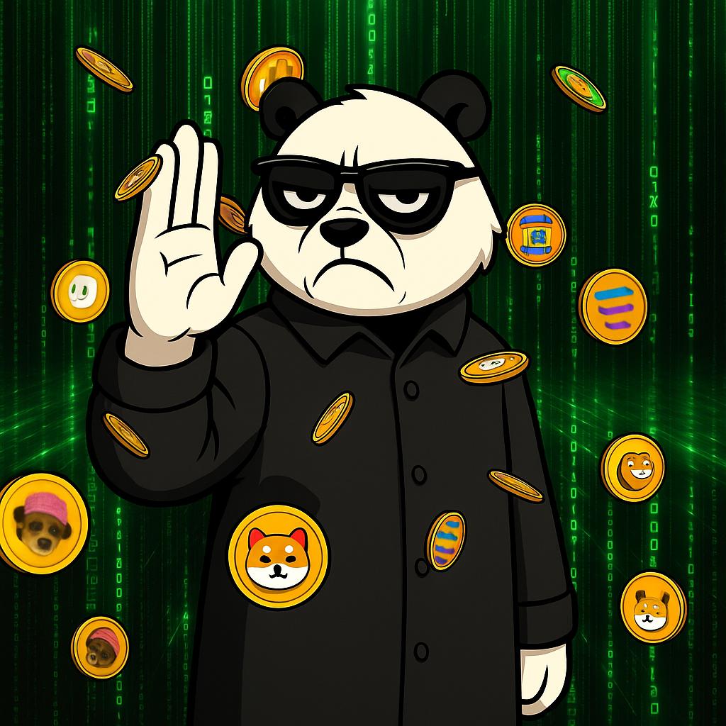 memedadacoin's tweet image. Strange… In the picture, even the coins freeze when the panda raises its hand.
I tried the same thing in front of my portfolio.
It didn’t listen for even a second. 🐼
#MemeCoinSeason #matrix #solmeme
